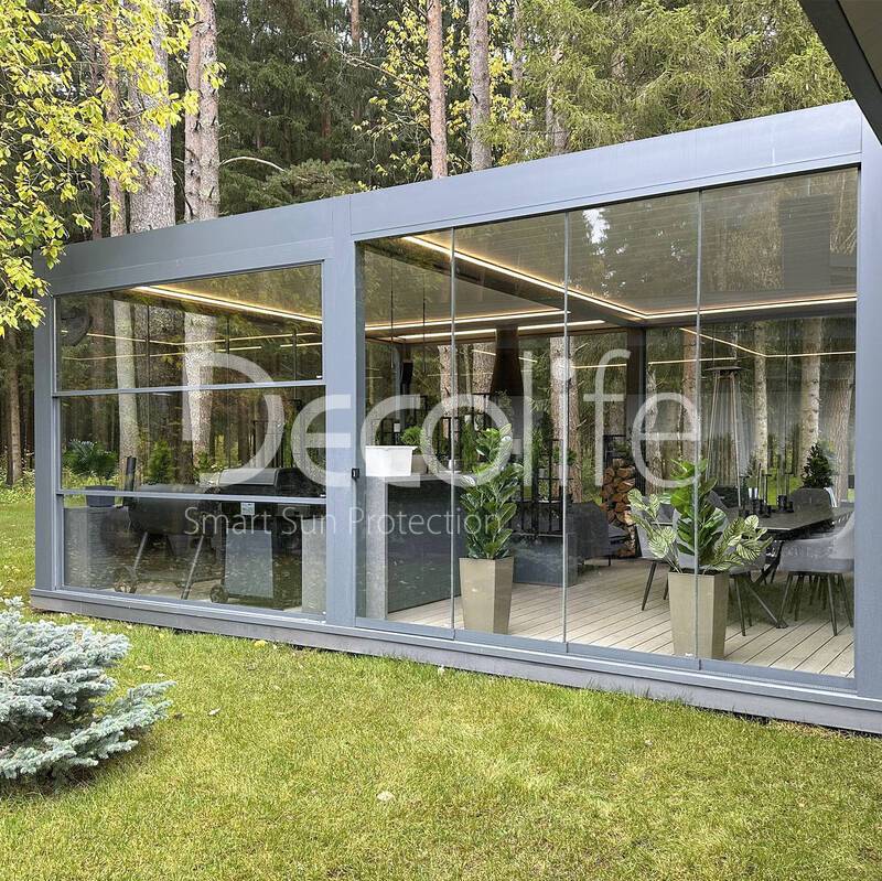 Guillotine glazing Decolife W500 - 