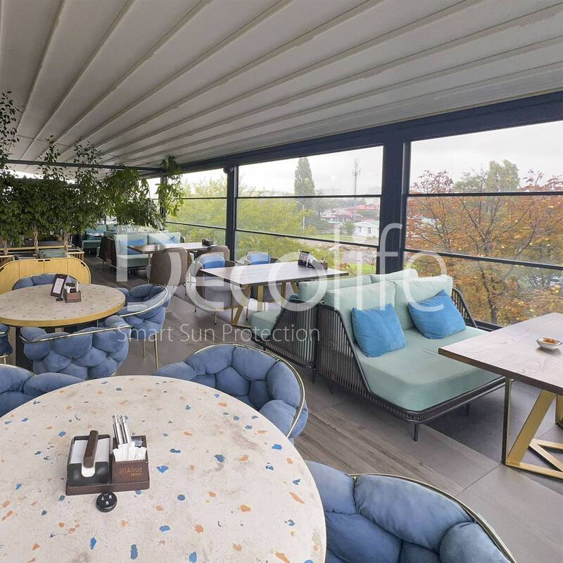 Tent pergola Decolife Solo Basic + W600, W500 - 