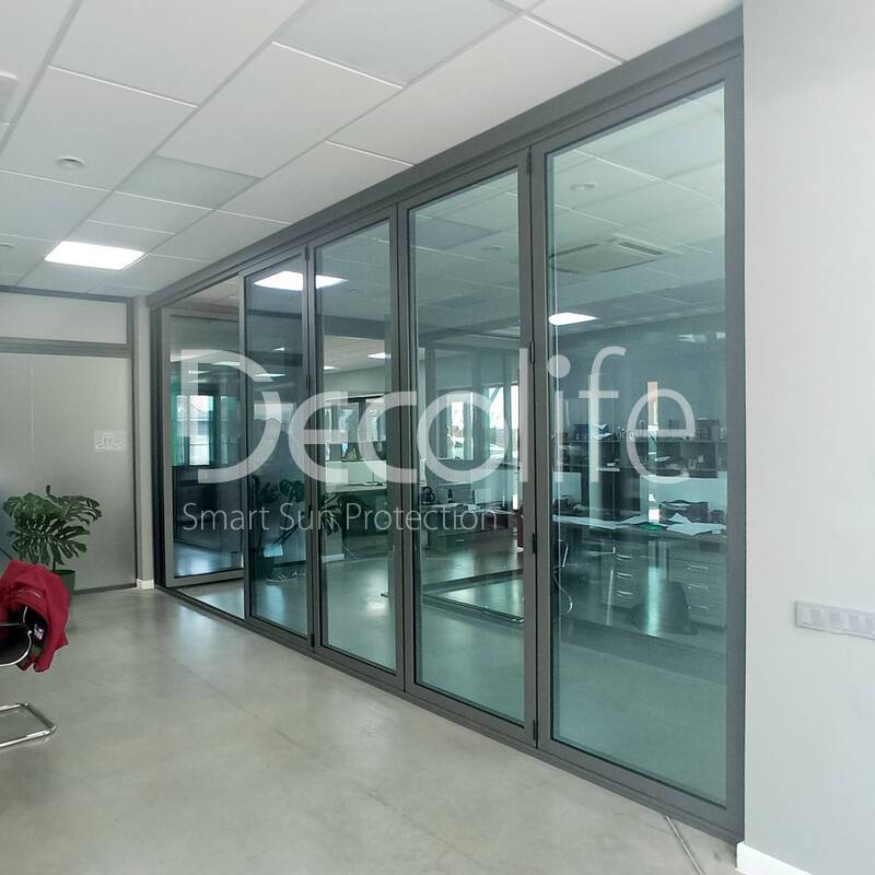 Panoramic folding doors Decolife FS - 