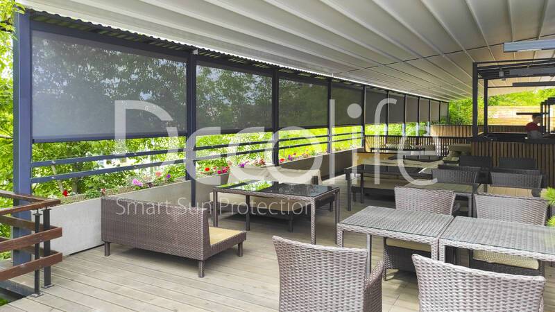 Vertical system Decolife Zip 100 + Sliding awning Vario Basic New - 