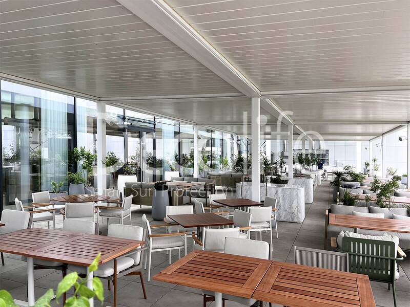 Pergola Bioclimatic B500-20P, - object was implemented by partner OOO ''STELL MS'' - 
