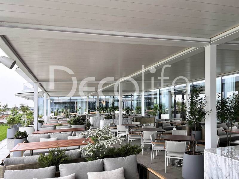 Pergola Bioclimatic B500-20P, - object was implemented by partner OOO ''STELL MS'' - 
