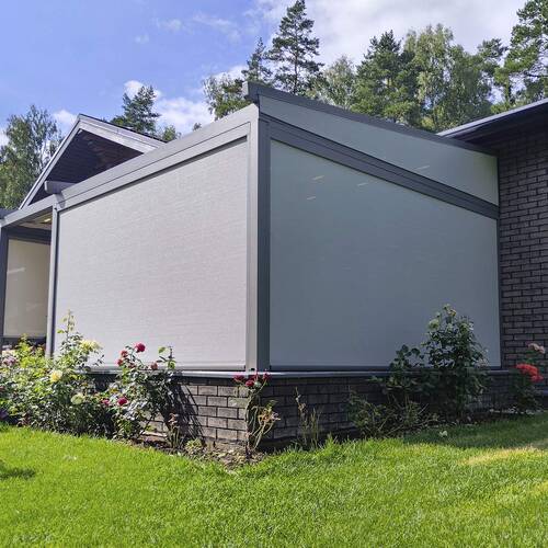 Awning pergola Decolife Project Light + Zip 100