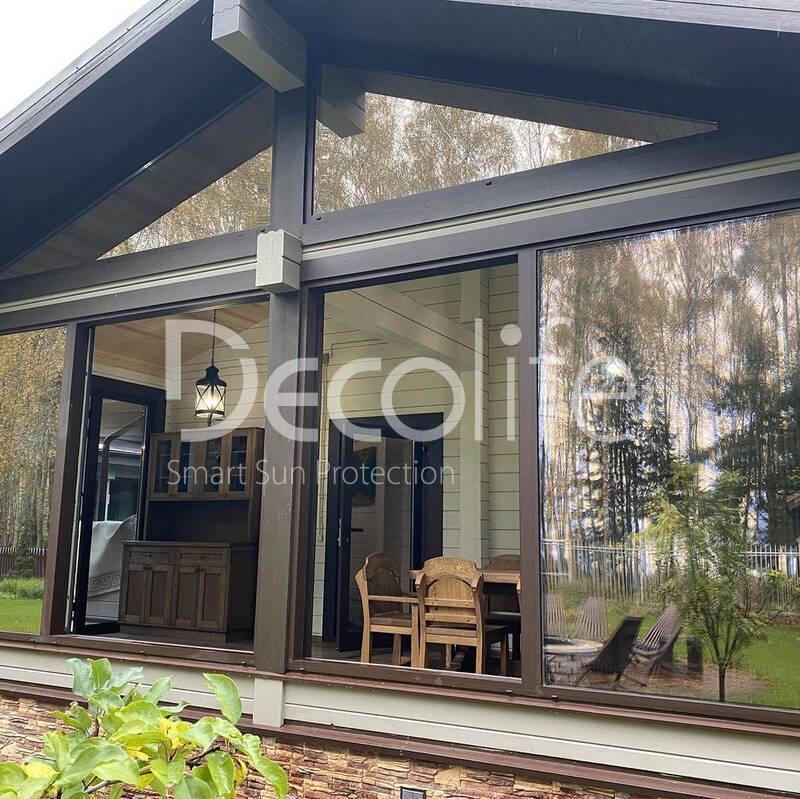 Panoramic sliding doors Decolife HS, implemented by our partner ''Lux Terras'' - 