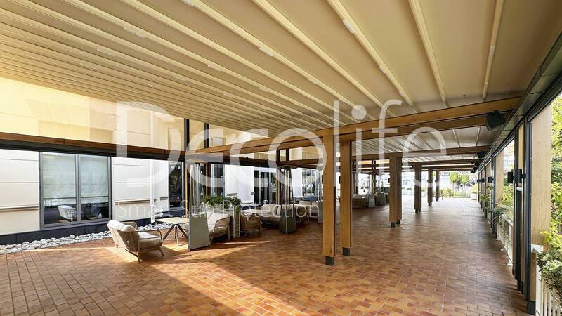 Decolife Solo Basic Wood-Clad Pergola with Zip 100 - 