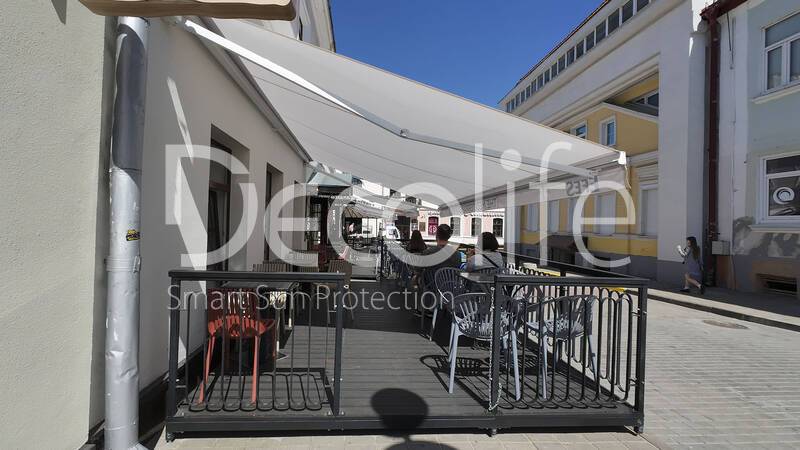 Awning open Decolife G100 - 