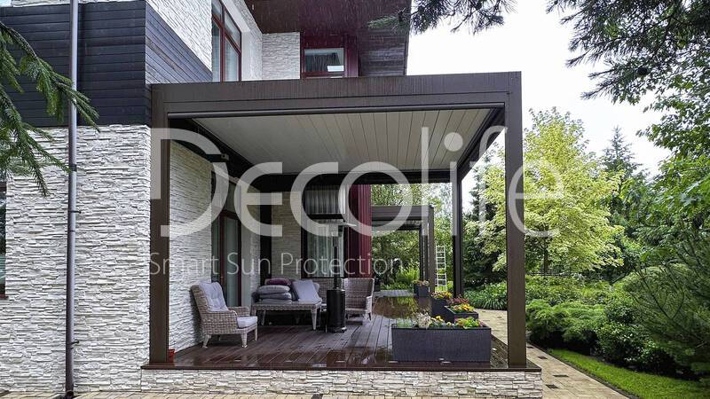 Pergola Bioclimatic В700-20С + Zip 100 - 