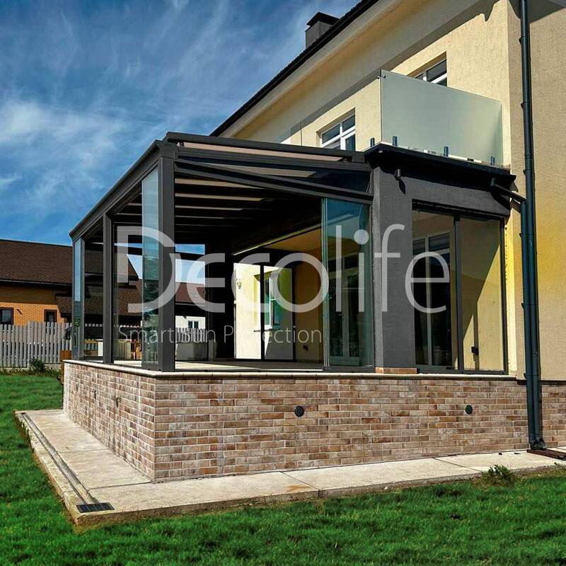 Winter garden + ERA awning + Sliding glazing Decolife S100 - 