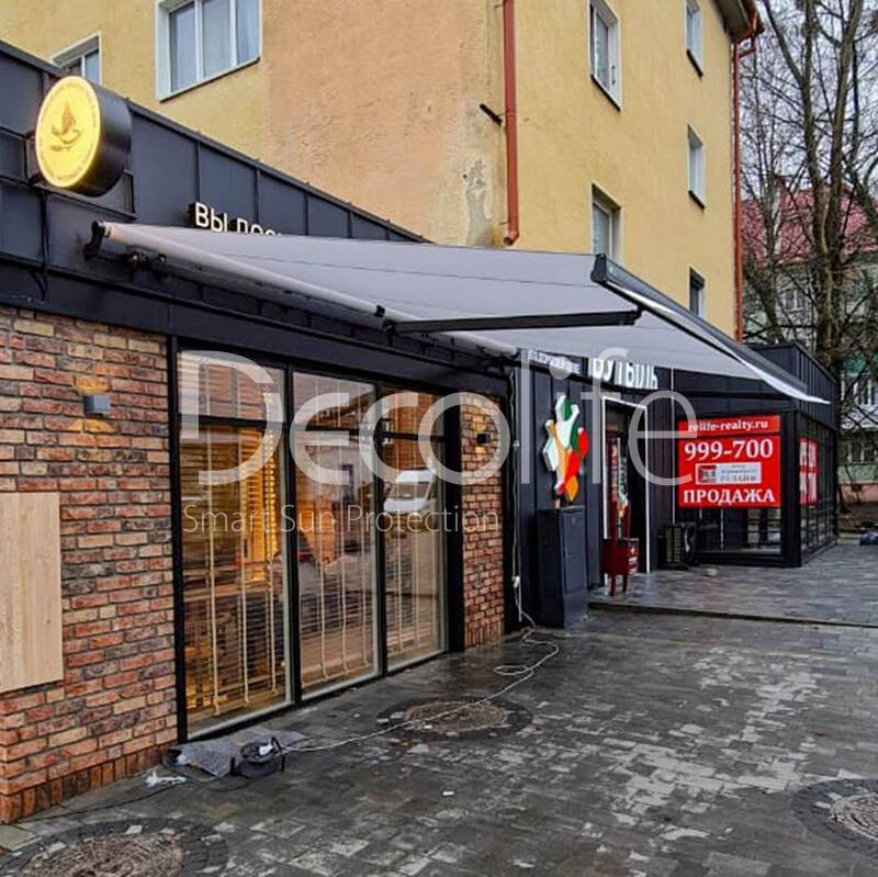 Open awning Decolife G200, implemented by our partner LLC ''European Sun Protection Systems'' - 