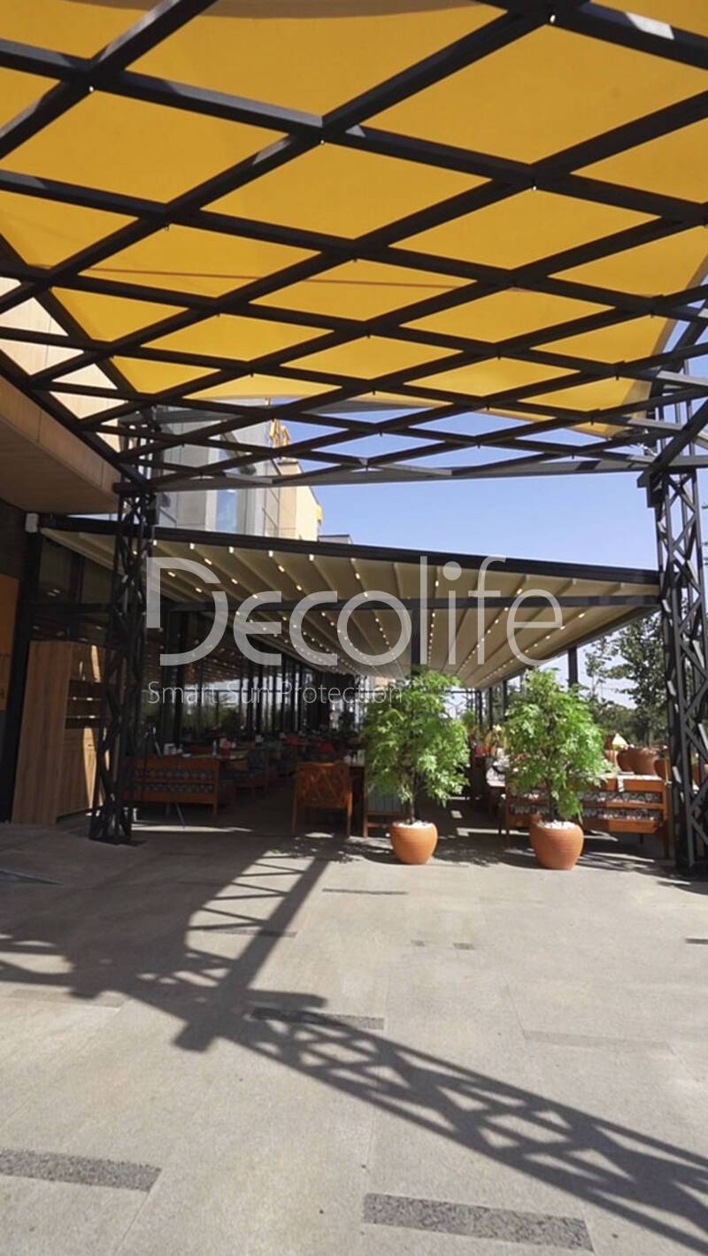 Tent pergola Decolife, implemented by our partner ''TENT VERTEX'' - 