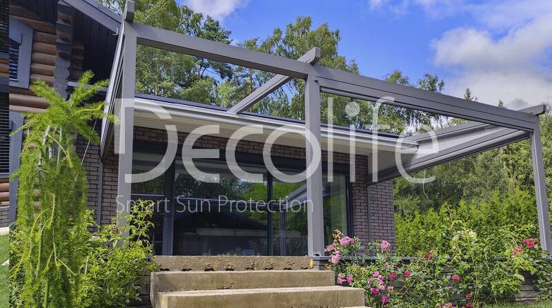 Awning pergola Decolife Project + Zip 100 - 