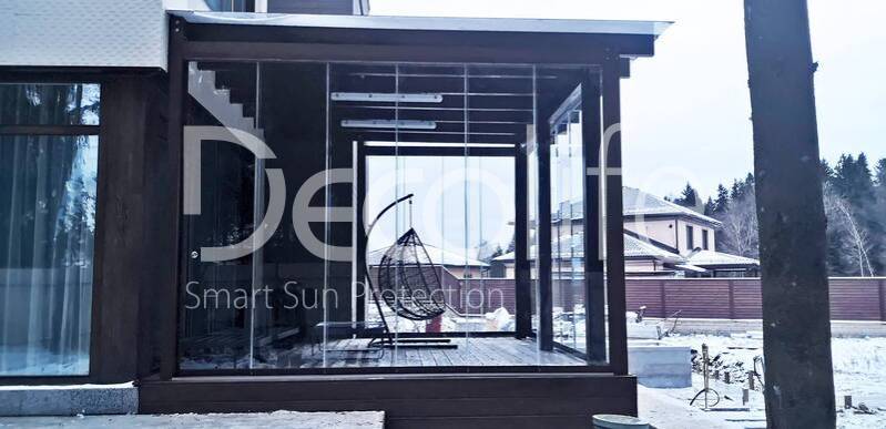 Sliding glazing Decolife - 