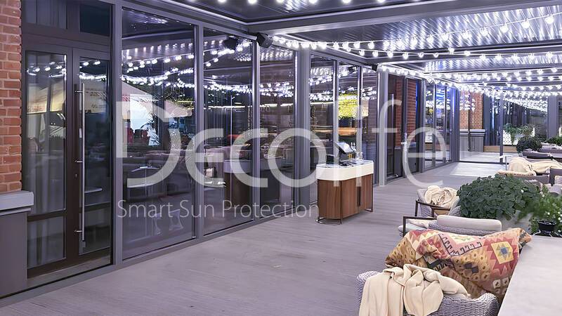 Decolife B600 PIR pergola with Termo insulation - 