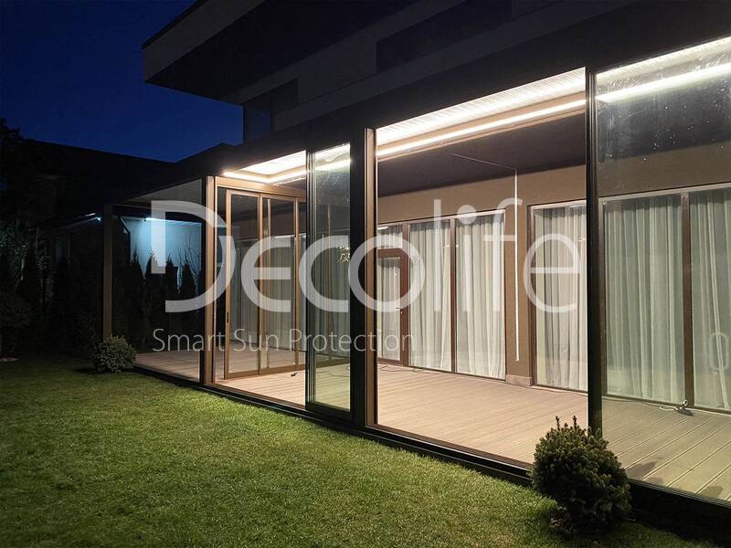 Pergolas Decolife Bioclimatic B500, B600 - implemented by our partner ''Lux Terras'' - 