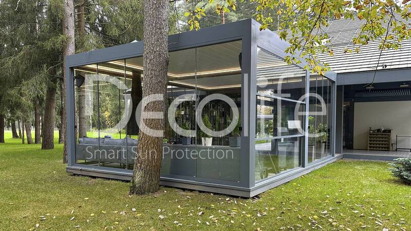 Guillotine glazing Decolife W500 - 