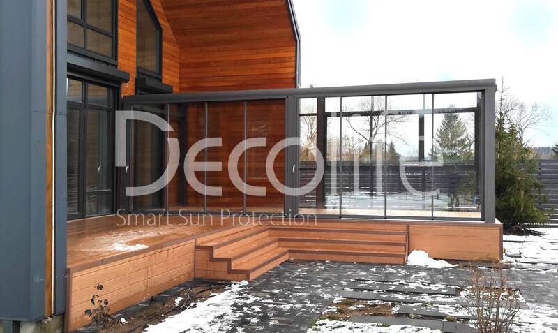 Winter garden + Sliding glazing Decolife S300 - 