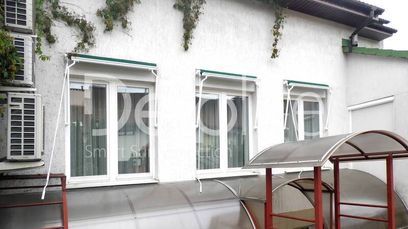 Showcase awning Decolife G400 and Zip 100 for the terrace - 