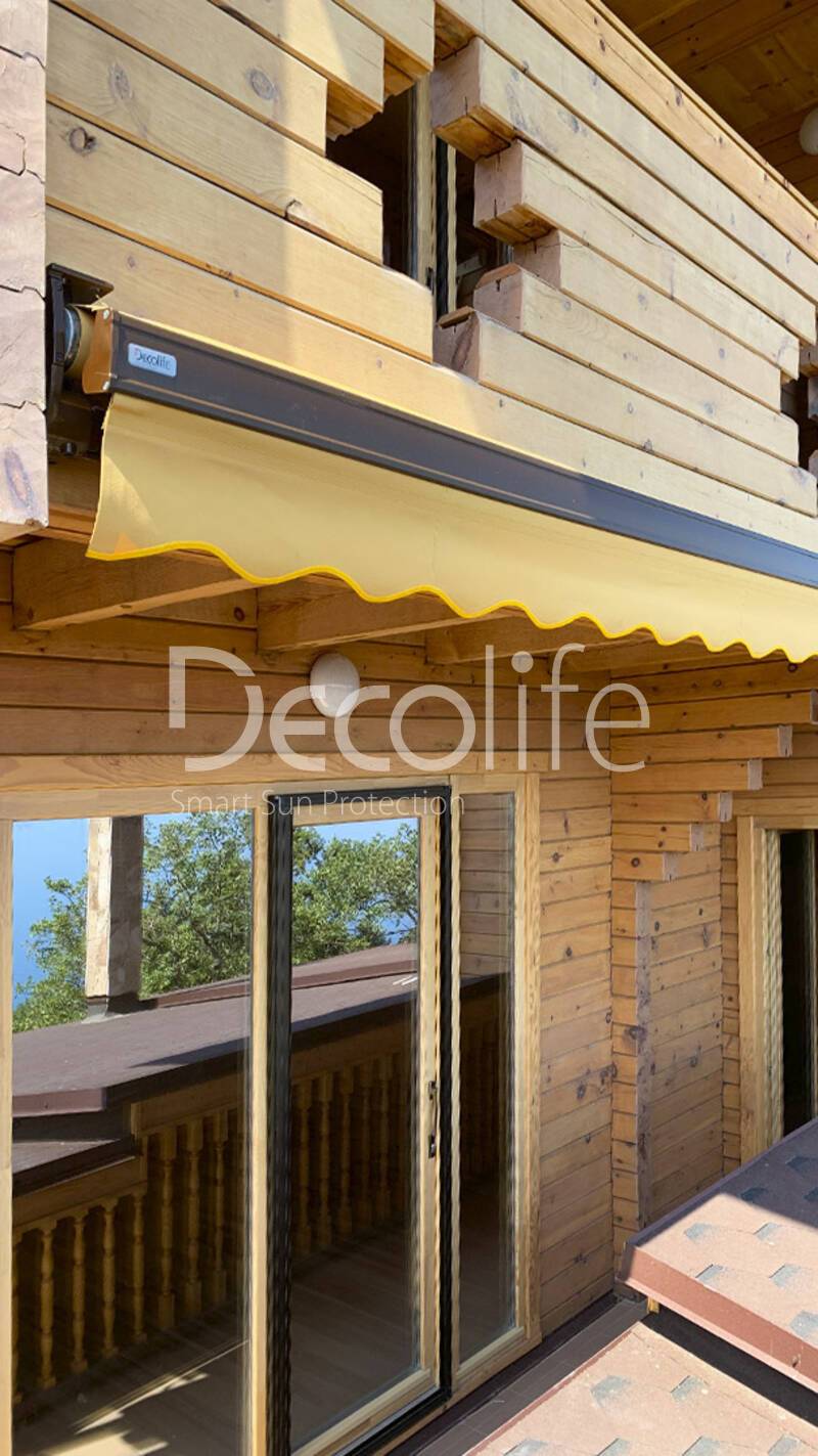 Vertical system Decolife Zip 100 and Awning G90 - 