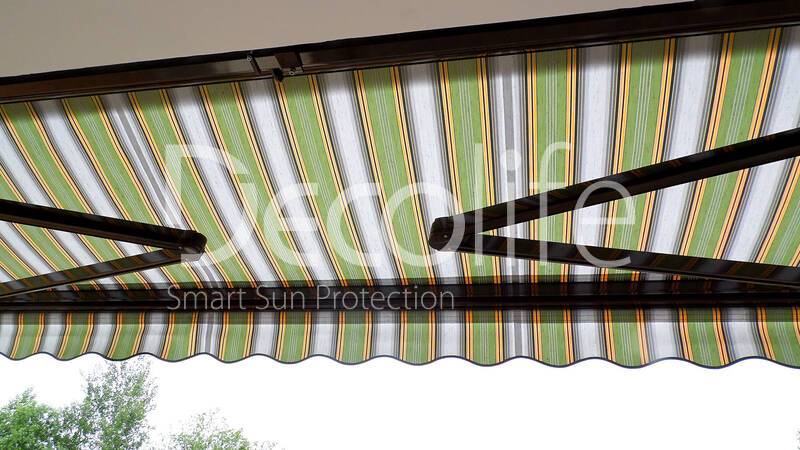 Awnings Decolife G220 for a country terrace - 