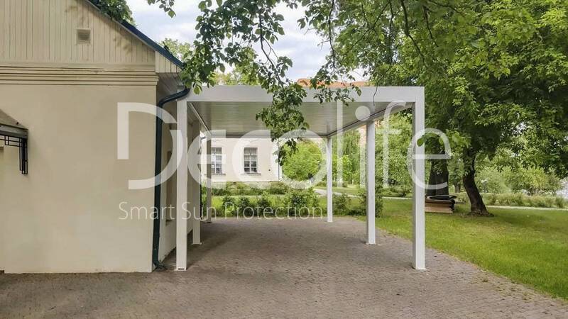 Bioclimatic pergola Decolife B600 PIR - 