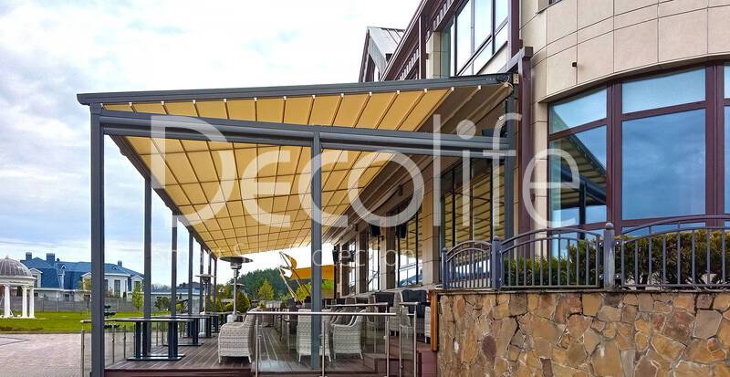 Awning pergola Decolife Basic&Pro New - 