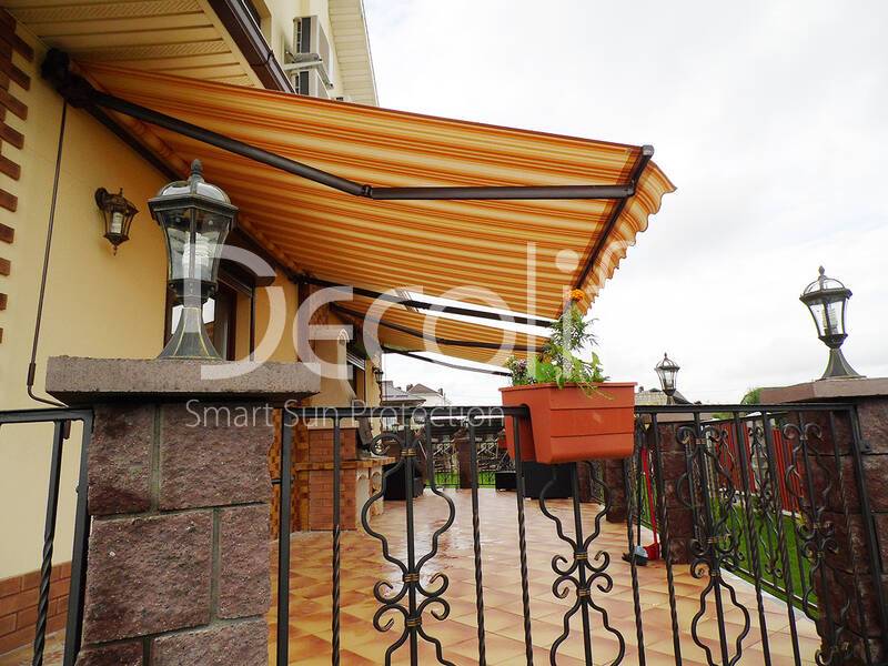 Decolife Open awning for back porch - 