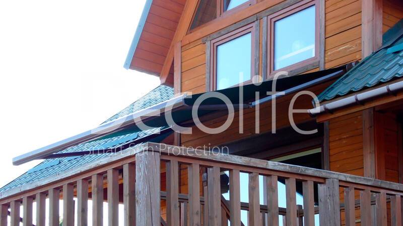 Cassette awning Decolife G500 for summer terrace - 