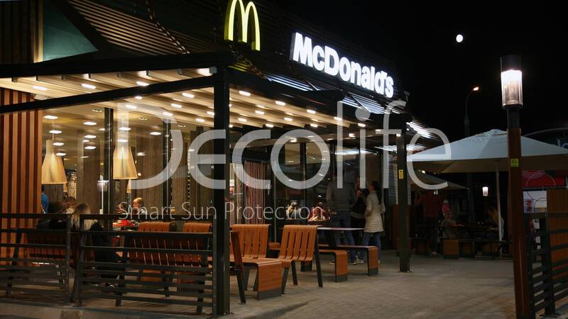 Pergola Decolife Basic&Pro New, McDonald's restaurant - 