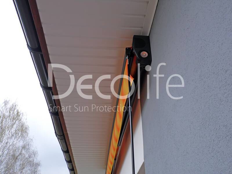 Awning Decolife G100 for a country house - 