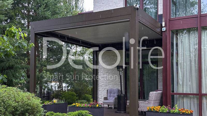 Pergola Bioclimatic В700-20С + Zip 100 - 