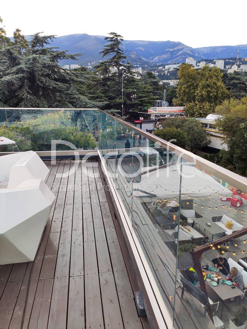 Glass railing Decolife B50 - 