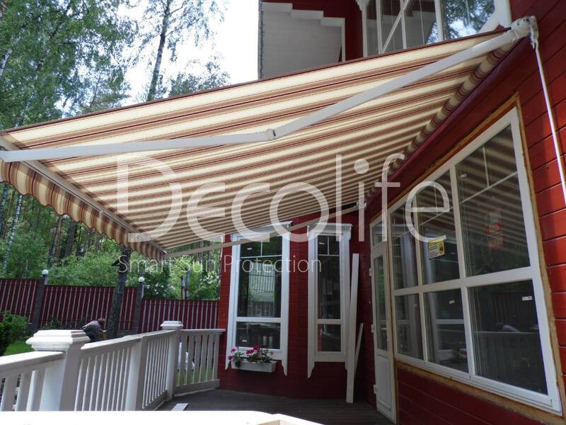 Terrace open awning Decolife - 