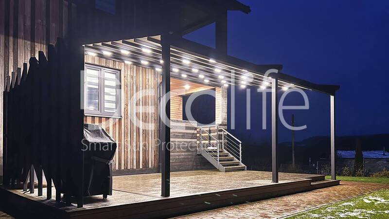 Wall pergola Decolife - 