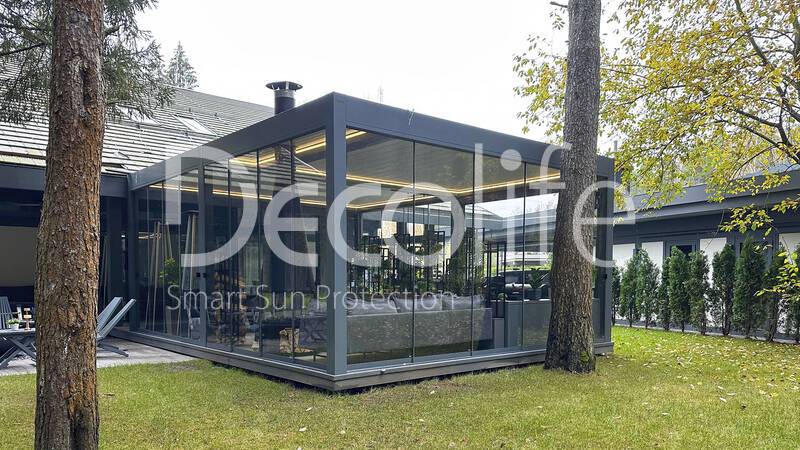 Guillotine glazing Decolife W500 - 