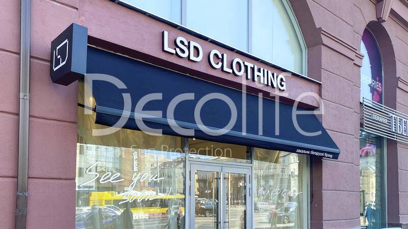 Showcase awning Decolife G400 - 
