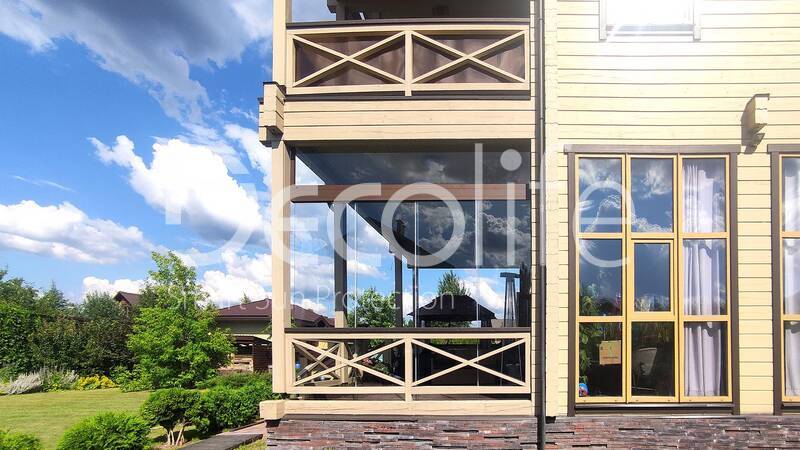 Decolife sliding glazing - 