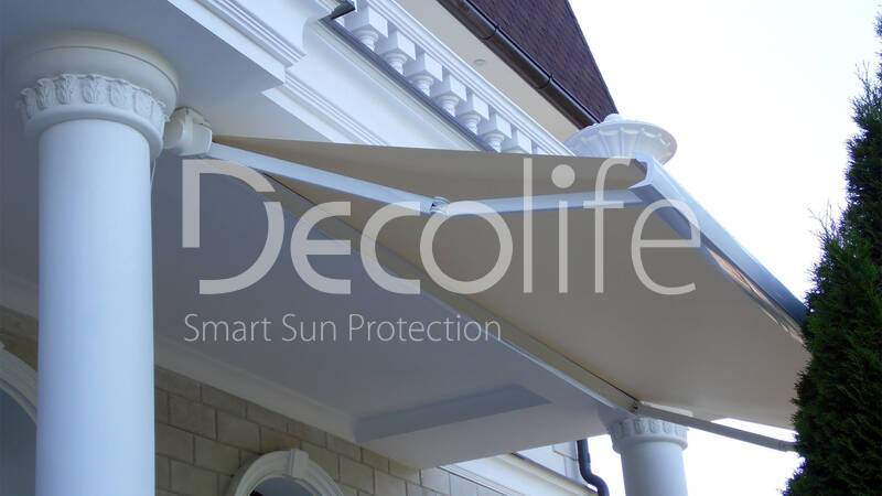 Cassette awning Decolife G500 for a country house - 