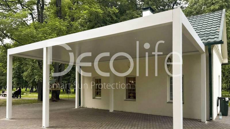 Bioclimatic pergola Decolife B600 PIR - 