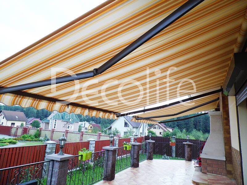 Decolife Open awning for back porch - 