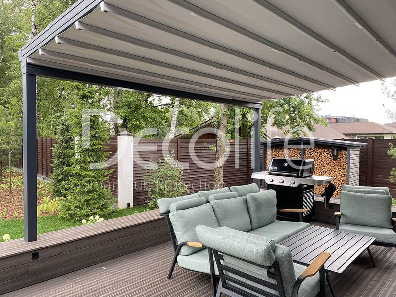 Awning perola Decolife, - implemented by our partner ''Lux Terras'' - 