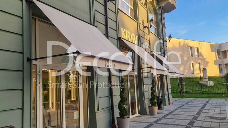 Awning Decolife G450, implemented by our partner LLC ''European Sun Protection Systems'' - 