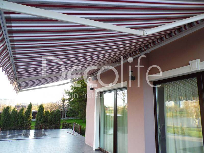 Open awning S350 for a cottage - 