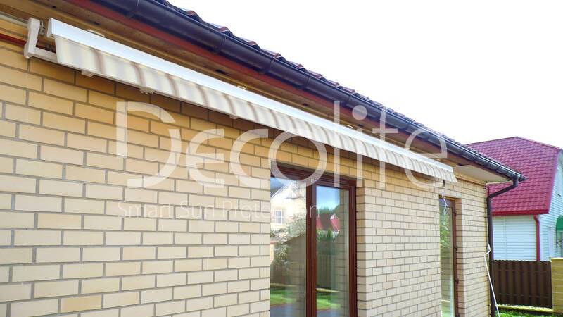 Open awning Decolife G200 for a country house - 