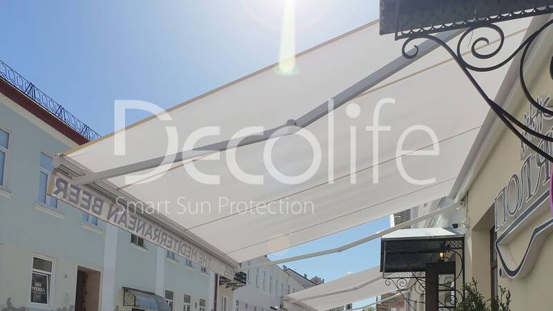 Awning open Decolife G100 - 