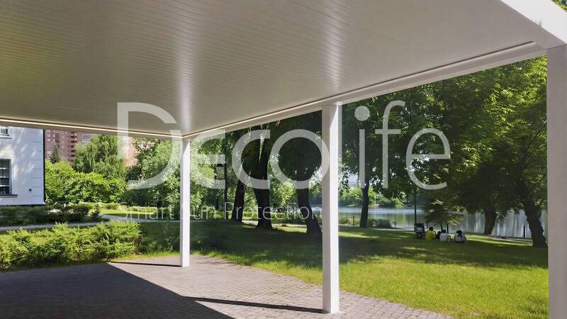 Bioclimatic pergola Decolife B600 PIR - 