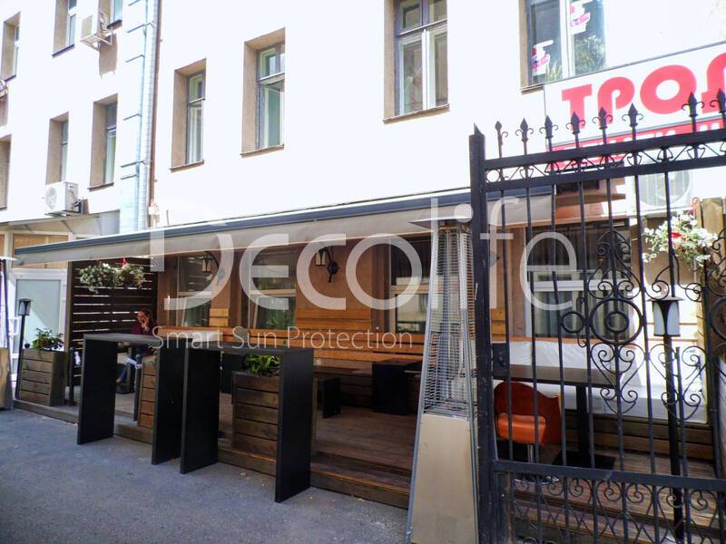 Open awning Decolife G200 for cafe - 