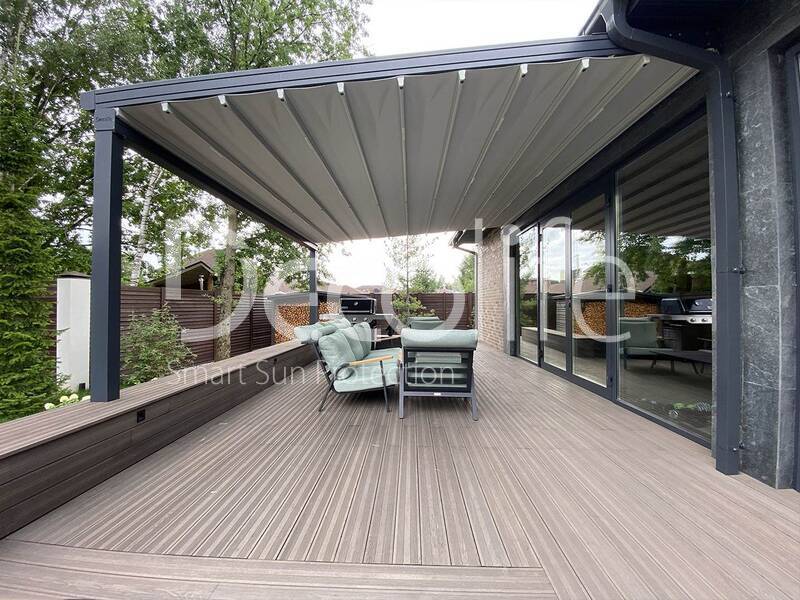 Awning perola Decolife, - implemented by our partner ''Lux Terras'' - 