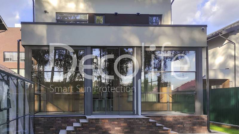 Guillotine glazing Decolife W500 + Sliding glazing Decolife S500 - 