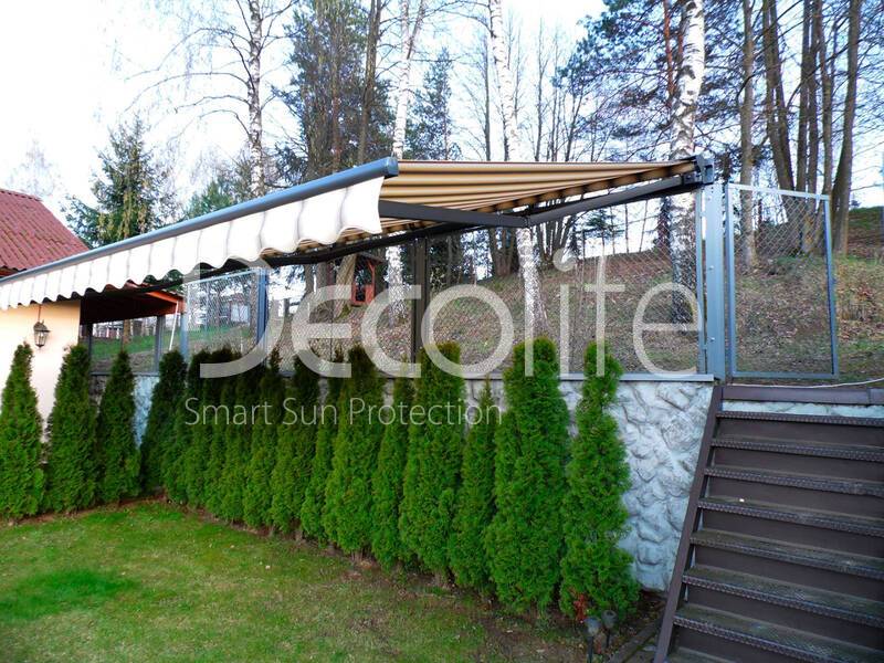 Awning Decolife Open for the garden - 