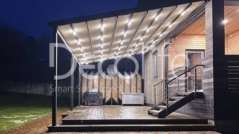 Wall pergola Decolife - 